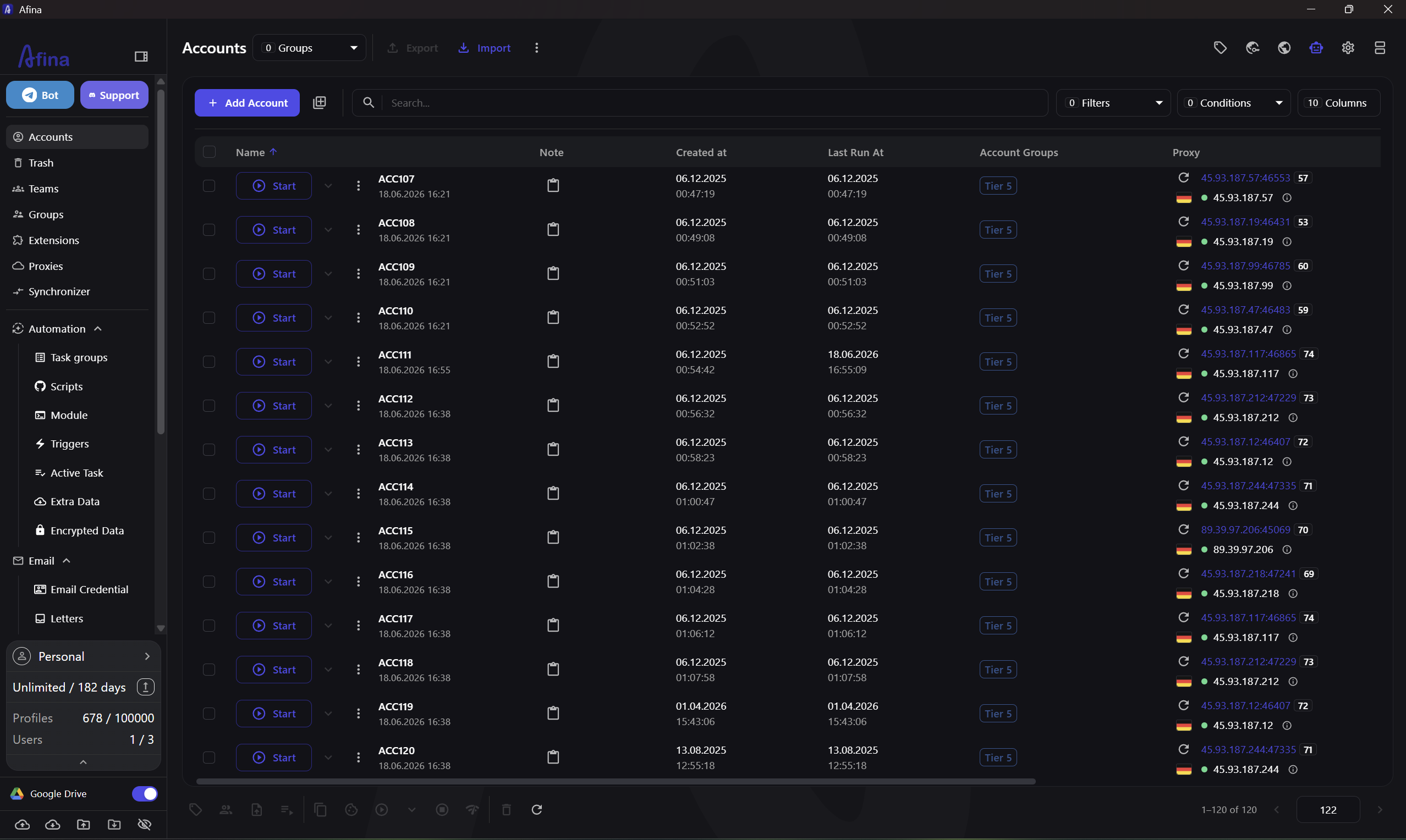 Combining ProxyCorner Proxy Solutions with Afina Browser for Scalable Automation